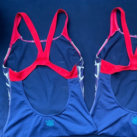 Arena Womens Swimsuit One Piece Bishamon USA Swim Pro Back Maxlife Size 36 - Picture 4 of 9